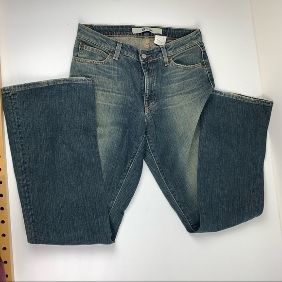 Gap Flare Blue Jeans Size 6 Reg - Picture 4 of 11